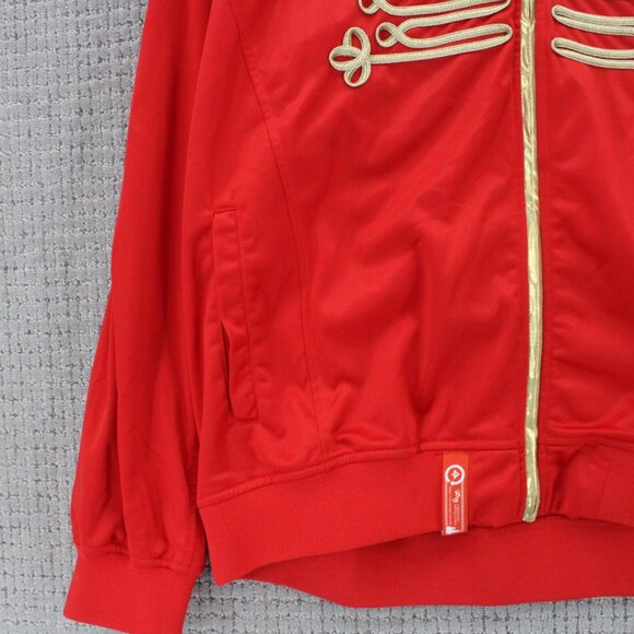 Vintage LRG Lifted Research Group Imperial Jacket Mens 3XL Red Full Zip Rare - Picture 3 of 12